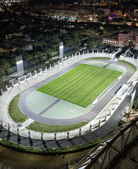 illuminazione stadio dei marmi